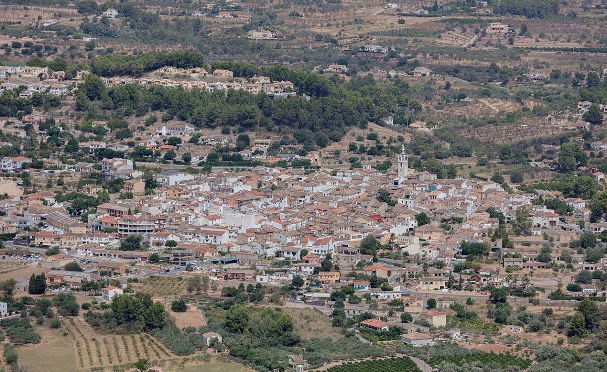 Parcent geologia