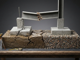 cota de cimentacion y tension