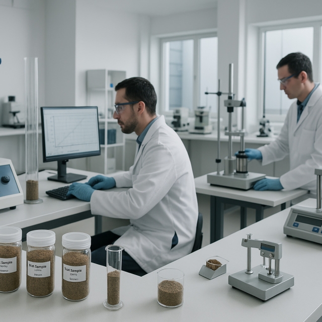 Ensayos de laboratorio para la clasificación de suelos