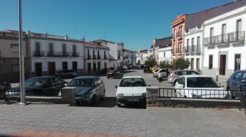 Una vista del núcleo urbano de Valle de la Serena, donde la actividad minera se sumó a una economía tradicionalmente ligada al campo.