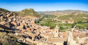 vista de Ademuz desde la parte alta