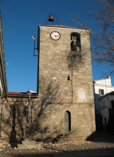 La iglesia de San Juan, en Piornal, forma parte del núcleo asentado sobre el altiplano de Tormantos.