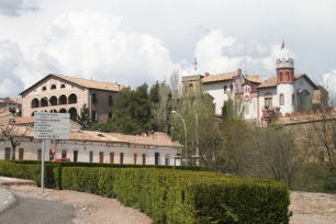 Vista de Avinyó, en el Bages, municipio situado en el valle de la Gavarresa.